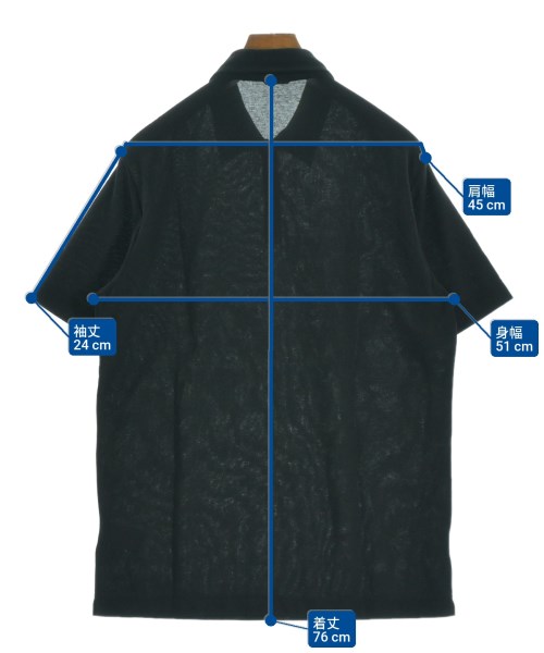 ZANONE（ザノーネ）ポロシャツ 紺 サイズ:52(XXL位) メンズ/2200614675481