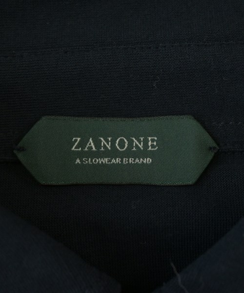 ZANONE（ザノーネ）ポロシャツ 紺 サイズ:48(L位) メンズ/2200675375115