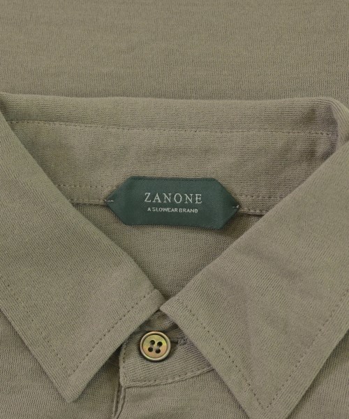 ZANONE（ザノーネ）ポロシャツ 茶 サイズ:44(S位) メンズ/2200695583019