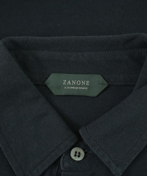 ZANONE（ザノーネ）ポロシャツ 紺 サイズ:44(S位) メンズ/2200695583095