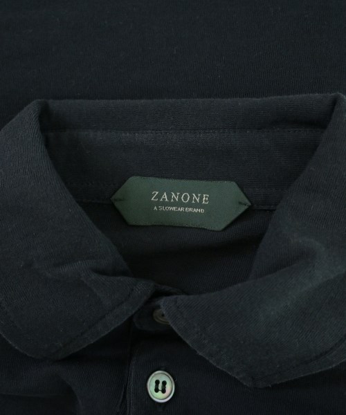ZANONE（ザノーネ）ポロシャツ 紺 サイズ:44(S位) メンズ/2200695583101