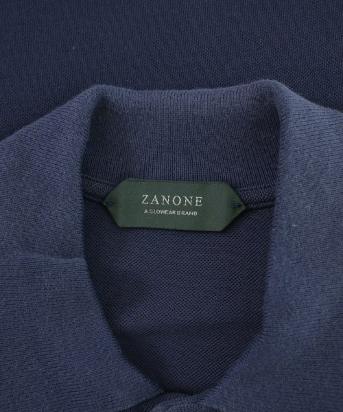 ZANONE（ザノーネ）ポロシャツ 紺 サイズ:44(S位) メンズ/2200695583118