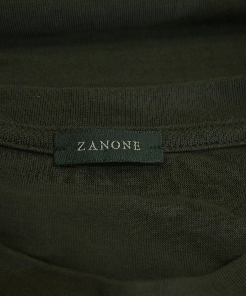 ZANONE（ザノーネ）Tシャツ・カットソー 緑 サイズ:52(XL位) メンズ/2200700967056