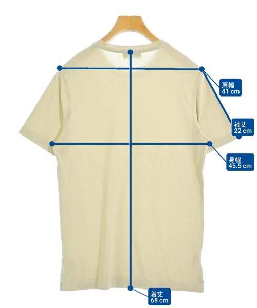 ZANONE（ザノーネ）Tシャツ・カットソー ベージュ サイズ:46(M位) メンズ/2200701950026