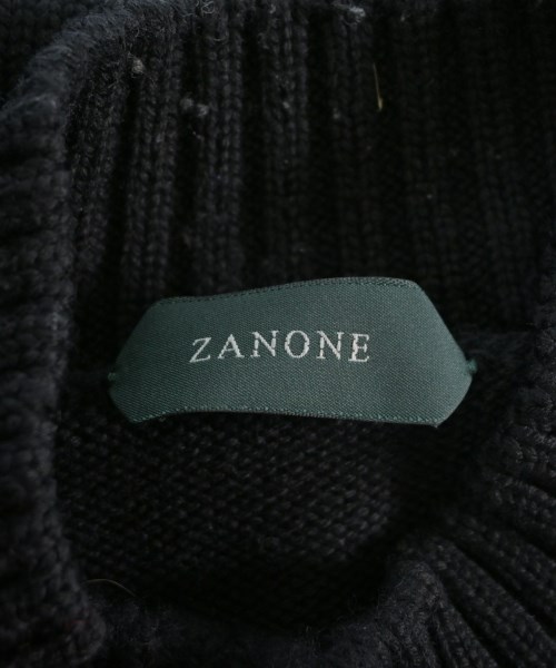 ZANONE（ザノーネ）ニット・セーター 黒 サイズ:52(XXL位) メンズ/2200637733304