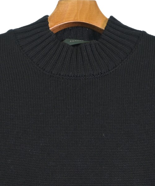 ZANONE（ザノーネ）ニット・セーター 黒 サイズ:52(XXL位) メンズ/2200637733304