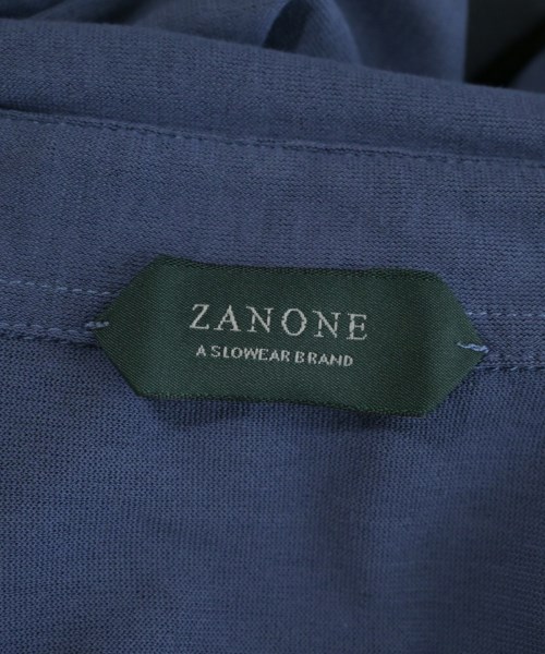 ZANONE（ザノーネ）ポロシャツ 青 サイズ:50(XL位) メンズ/2200710645159
