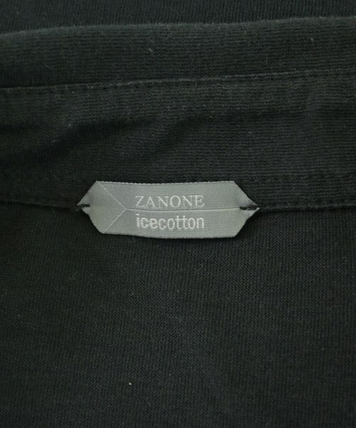 ZANONE（ザノーネ）ポロシャツ 黒 サイズ:48(L位) メンズ/2200715208083