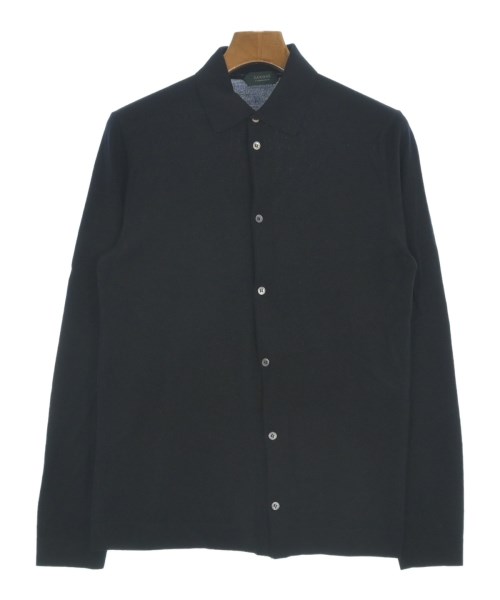 ZANONE(ザノーネ)カーディガン 紺 サイズ:48(L位)/2200651469074