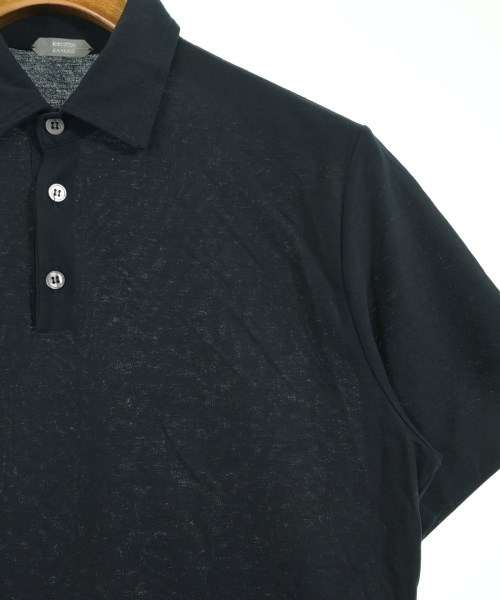 ZANONE（ザノーネ）ポロシャツ 紺 サイズ:48(L位) メンズ/2200647835104