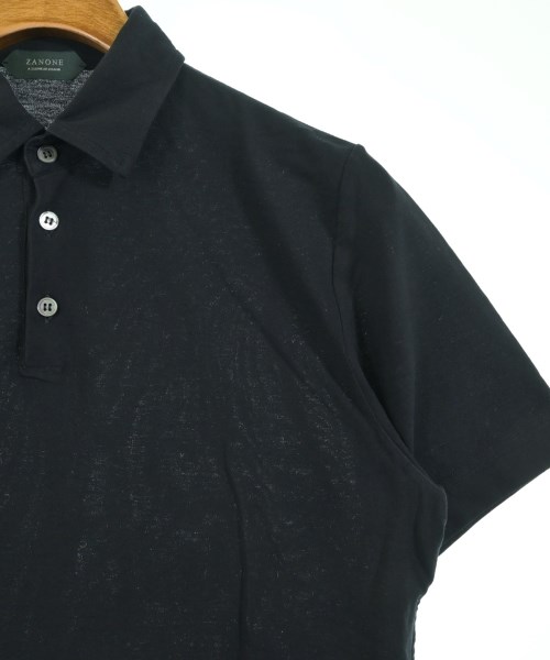 ZANONE（ザノーネ）ポロシャツ 紺 サイズ:48(L位) メンズ/2200647835111