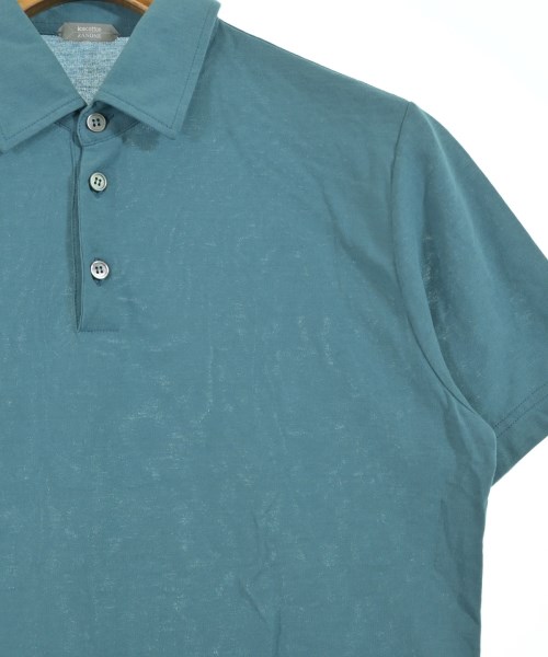 ZANONE（ザノーネ）ポロシャツ 緑 サイズ:48(L位) メンズ/2200647835128