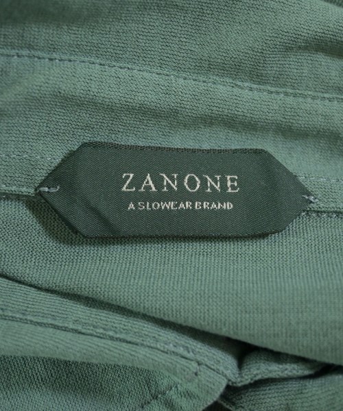 ZANONE（ザノーネ）ポロシャツ カーキ サイズ:48(L位) メンズ/2200647835135