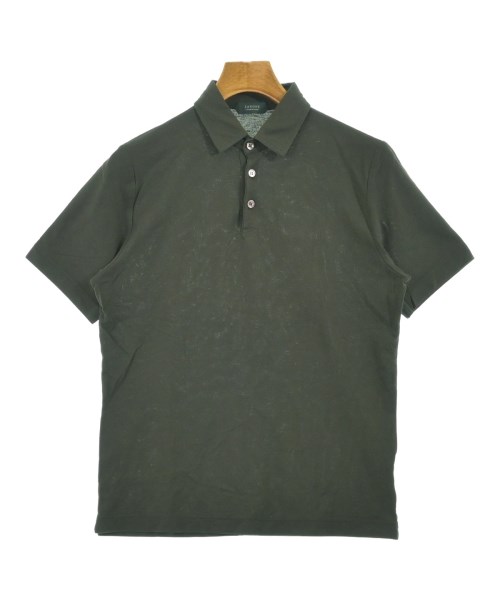 ZANONE(ザノーネ)ポロシャツ カーキ サイズ:48(L位)/2200647835142