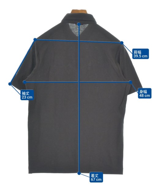 ZANONE（ザノーネ）ポロシャツ 茶 サイズ:48(L位) メンズ/2200647835159