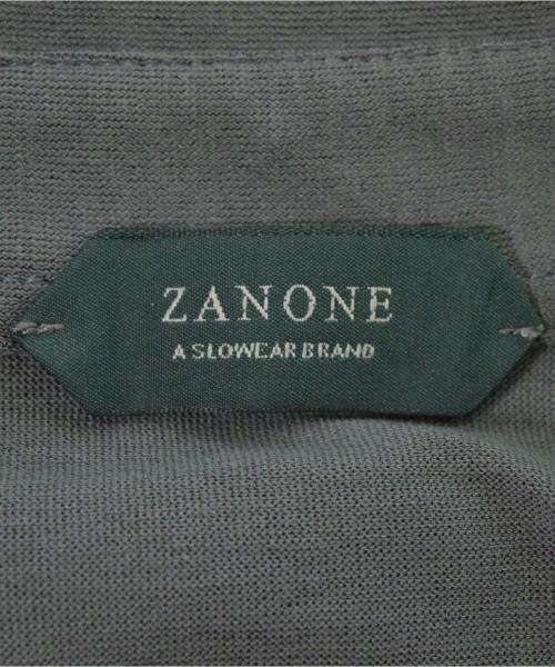 ZANONE（ザノーネ）ポロシャツ グレー サイズ:48(L位) メンズ/2200647835166