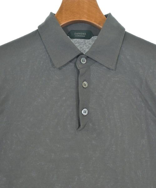 ZANONE（ザノーネ）ポロシャツ グレー サイズ:48(L位) メンズ/2200647835166