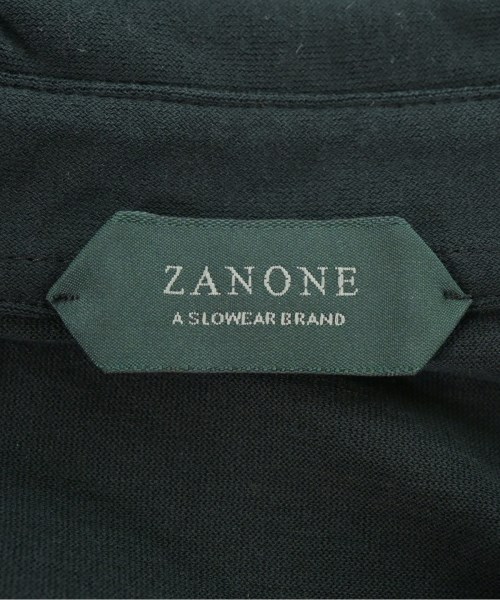 ZANONE（ザノーネ）ポロシャツ 黒 サイズ:48(L位) メンズ/2200647835180