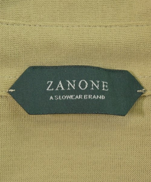 ZANONE（ザノーネ）ポロシャツ カーキ サイズ:48(L位) メンズ/2200647835197
