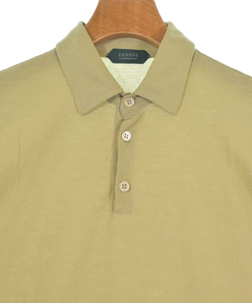 ZANONE（ザノーネ）ポロシャツ カーキ サイズ:48(L位) メンズ/2200647835197