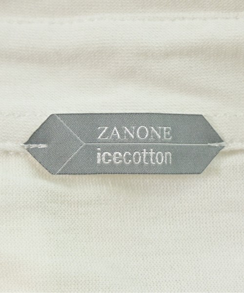 ZANONE（ザノーネ）ポロシャツ 白 サイズ:48(L位) メンズ/2200647835203