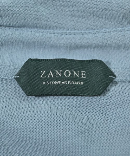 ZANONE（ザノーネ）ポロシャツ 青 サイズ:48(L位) メンズ/2200647835234