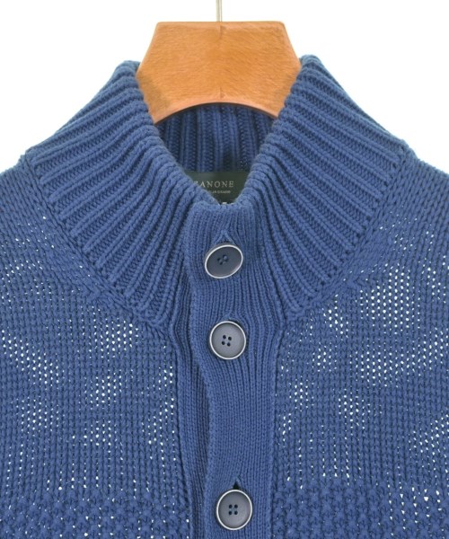 ZANONE（ザノーネ）カーディガン 青 サイズ:44(S位) メンズ/2200671366056