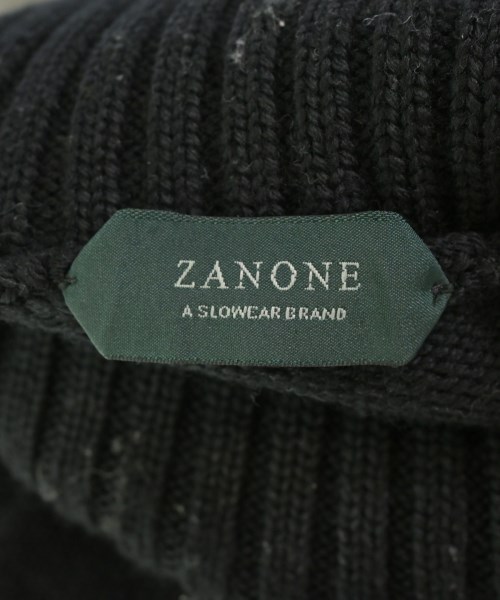 ZANONE（ザノーネ）ニット・セーター 黒 サイズ:44(S位) メンズ/2200732346010