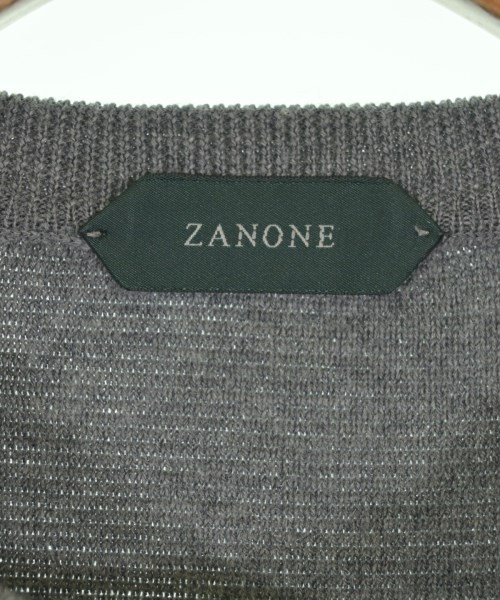 ZANONE（ザノーネ）ニット・セーター グレー サイズ:48(L位) メンズ/2200735386051