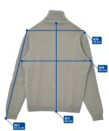 ZANONE（ザノーネ）ニット・セーター グレー サイズ:50(XL位) メンズ/2200678988190