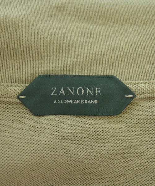 ZANONE（ザノーネ）ポロシャツ カーキ サイズ:48(L位) メンズ/2200684989150