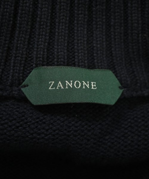 ZANONE（ザノーネ）ニット・セーター 紺 サイズ:50(XL位) メンズ/2200689233012
