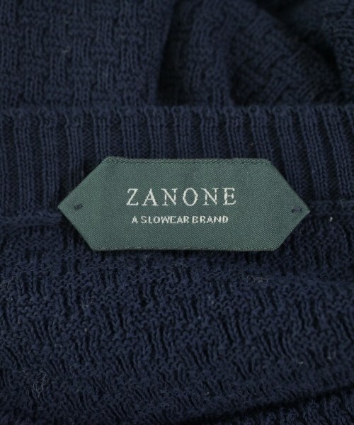 ZANONE（ザノーネ）ニット・セーター 紺 サイズ:50(XL位) メンズ/2200687750078