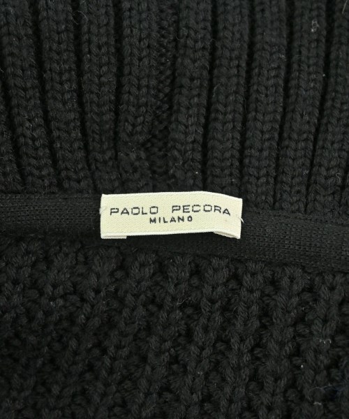 PAOLO PECORA（パオロ　ペコラ）カーディガン 黒 サイズ:XL メンズ/2200659167217