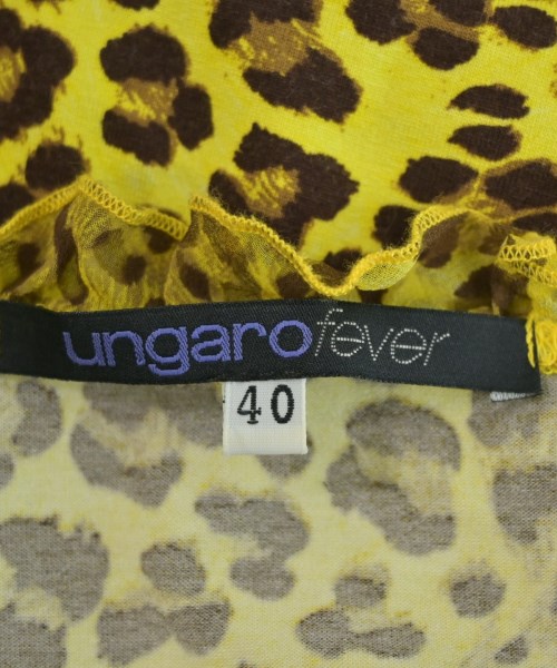 ungaro fever（ウンガロフィーバー）Tシャツ・カットソー 黄 サイズ:40(M位) レディース/2200724615025