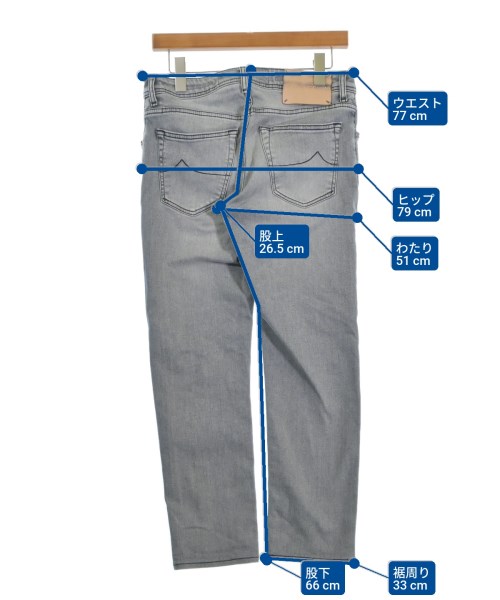 JACOB COHEN（ヤコブ　コーエン）デニムパンツ グレー サイズ:31(M位) メンズ/2200625303335