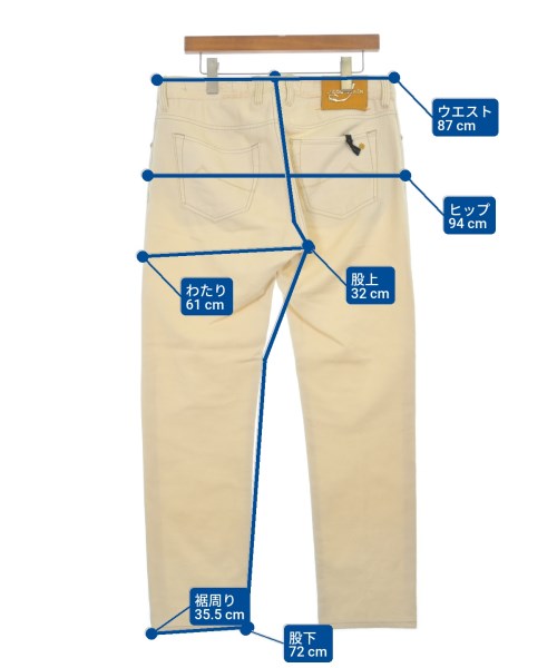 JACOB COHEN（ヤコブ　コーエン）デニムパンツ ベージュ サイズ:34(XL位) メンズ/2200629003088