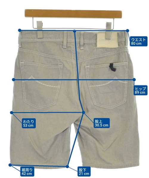 JACOB COHEN（ヤコブ　コーエン）ショートパンツ グレー サイズ:31(M位) メンズ/2200676284287