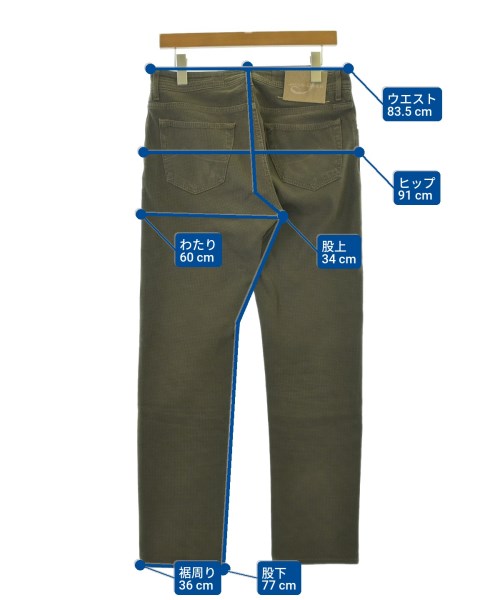 JACOB COHEN（ヤコブ　コーエン）その他 茶 サイズ:31(M位) メンズ/2200672807411