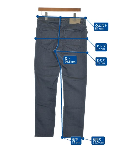 JACOB COHEN（ヤコブ　コーエン）デニムパンツ グレー サイズ:32(L位) メンズ/2200636647121