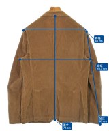 BARENA（バレナ）テーラードジャケット 茶 サイズ:48(L位) メンズ/2200634799013