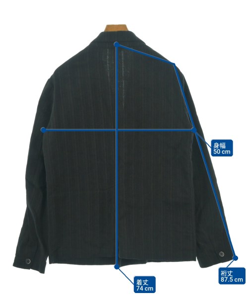 BARENA（バレナ）カジュアルジャケット 黒 サイズ:48(L位) メンズ/2200636546028