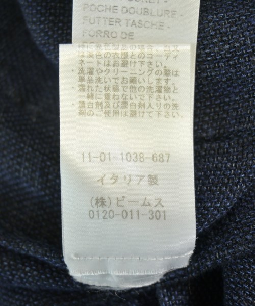 BARENA（バレナ）カジュアルシャツ 紺 サイズ:50(XL位) メンズ/2200632950249