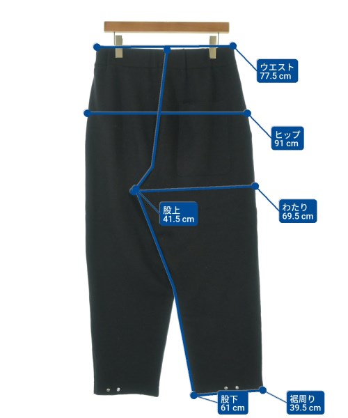 BARENA（バレナ）スラックス 黒 サイズ:42(XS位) メンズ/2200676560152