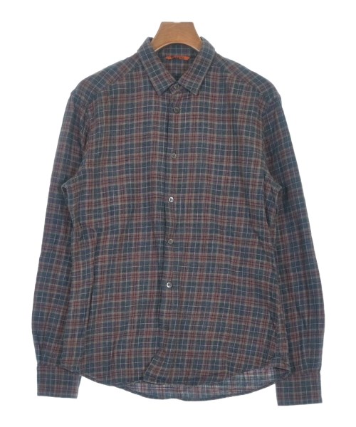 BARENA(バレナ)カジュアルシャツ 赤 サイズ:50(XL位)/2200641295089