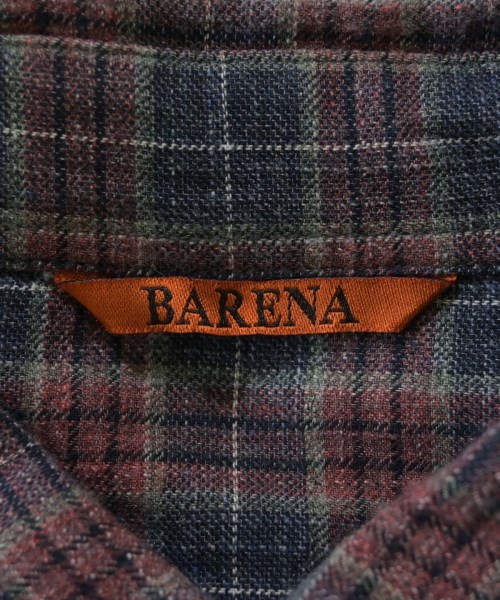 BARENA（バレナ）カジュアルシャツ 赤 サイズ:50(XL位) メンズ/2200641295089