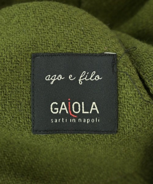 GAiOLA（ガイオラ）テーラードジャケット 緑 サイズ:46(M位) メンズ/2200683286212