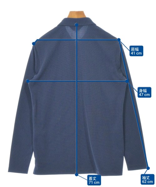 LANVIN SPORT（ランバンスポーツ）ポロシャツ 紺 サイズ:38(S位) メンズ/2200680818102
