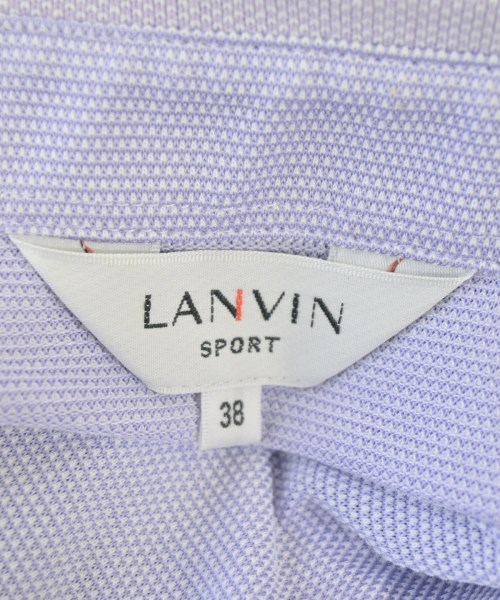 LANVIN SPORT（ランバンスポーツ）ポロシャツ 紫 サイズ:38(S位) メンズ/2200680818119