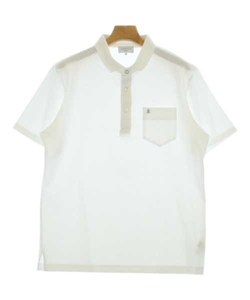 LANVIN SPORT(ランバンスポーツ)ポロシャツ 白 サイズ:40(M位)/2200694938025